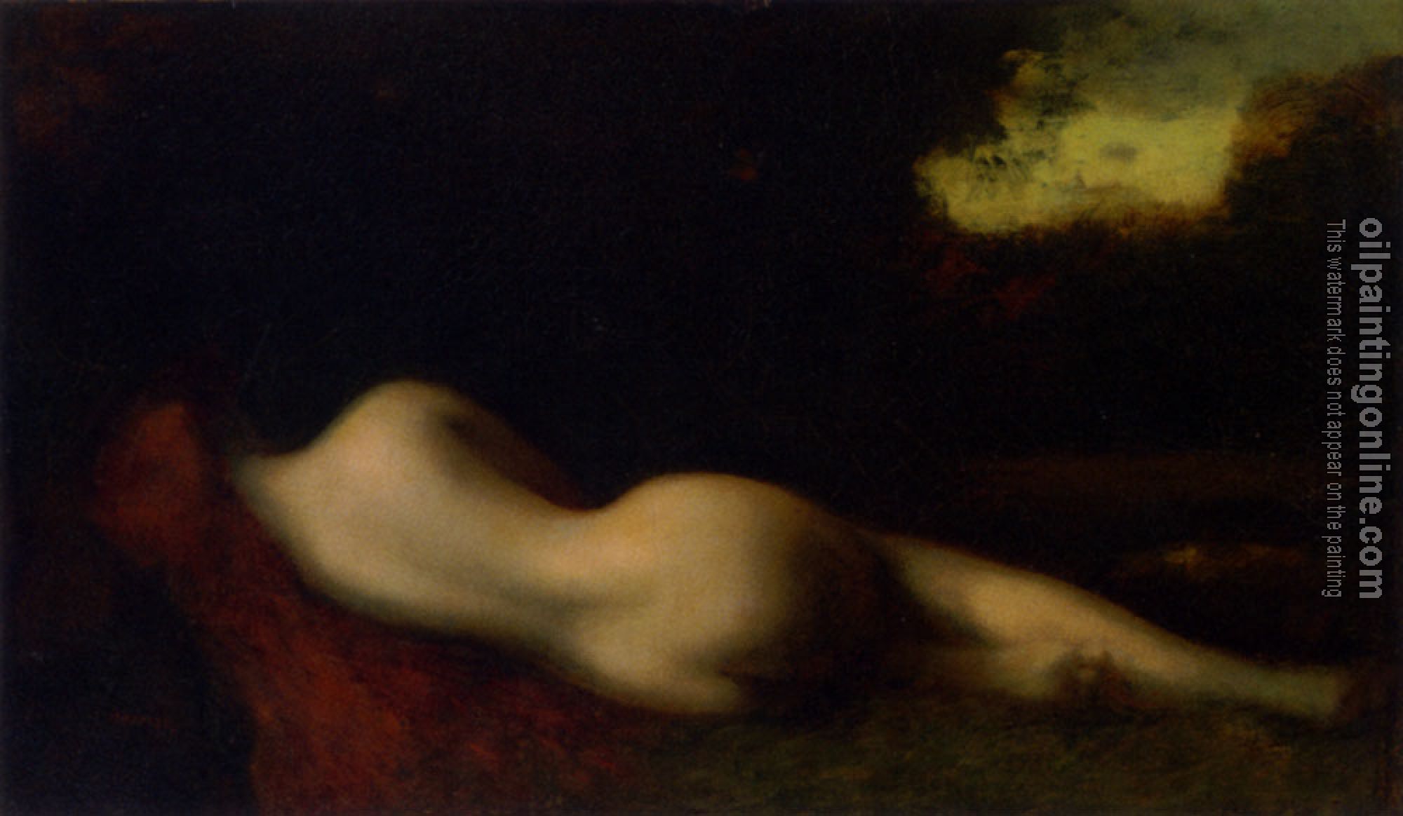 Jean-Jacques Henner - Nude